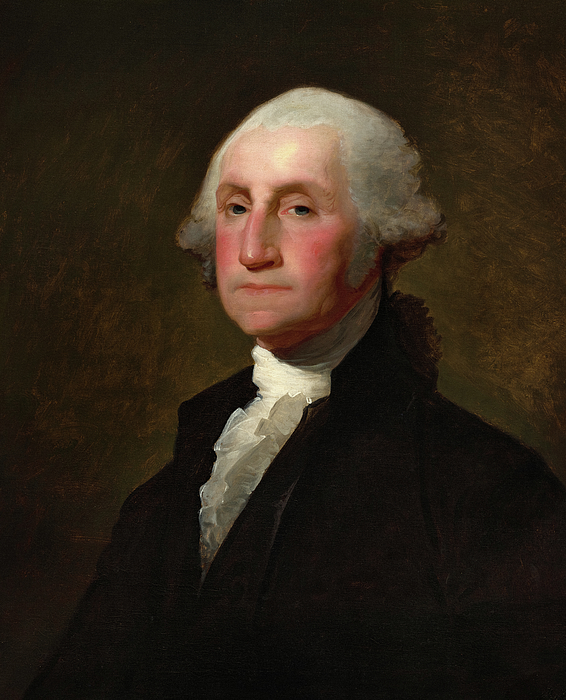 George Washington, c. 1803 Jigsaw Puzzle by Gilbert Stuart - Pixels