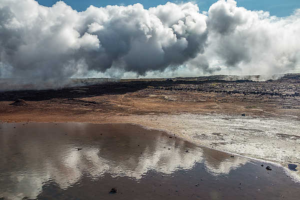 Stuart Litoff - Geothermal Steam Reflections - Iceland