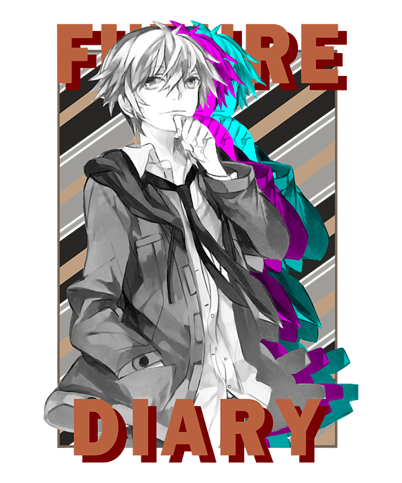 The Future Diary Mirai Nikki Anime Sticker for Sale by Anime Store