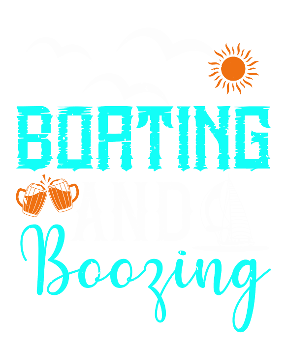 Girls Trip Gift Boating And Boozing Funny Women Sticker