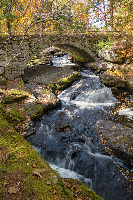 Gleason Falls, Hillsborough, NH Yoga Mat by Betty Denise - Pixels Merch