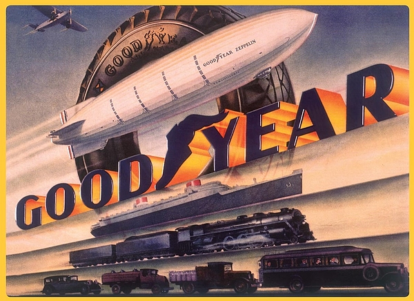 Goodyear Blimp Cartoons and Comics - funny pictures from CartoonStock