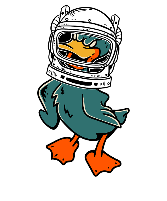 Sci-Fi Space Man Astronaut Space Walk Vinyl Sticker