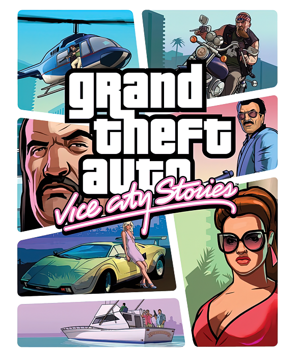 Grand Theft Auto Vice City Stories Digital Art by Katelyn Smith, gta vice  city stories 