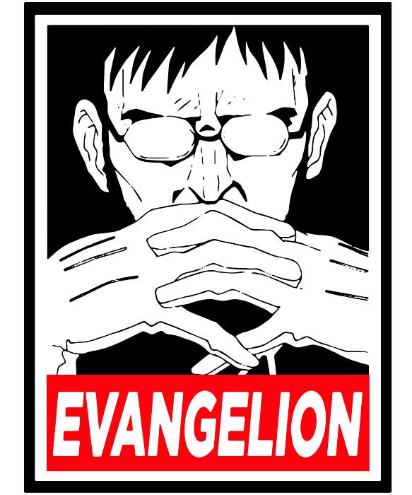 Classic Art Characters Anime Neon Genesis Evangelion Drawing by Lotus  Leafal - Pixels