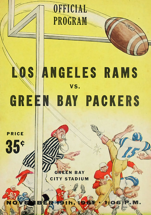 Green Bay Packers Poster Greeting Card