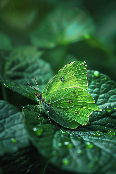 Matthias Hauser - Green Butterfly 01