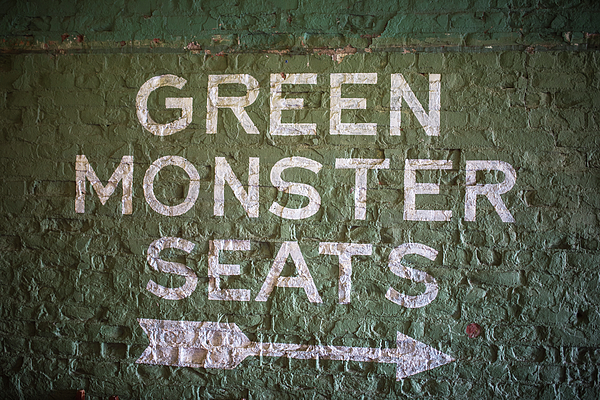 Green Monster Seats Fenway Park Sign Boston MA iPhone 14 Plus