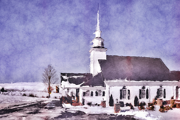 Jim Love - Grosses Creek Baptist Church In Winter