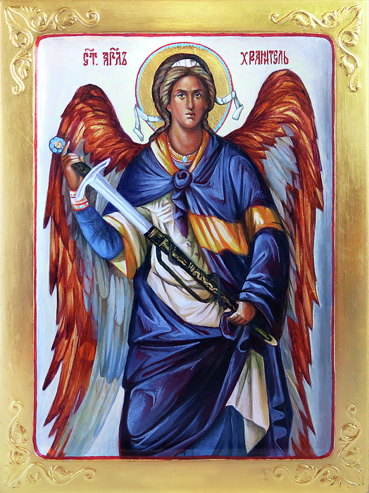 Lala Lotos - Guardian Angel Orthodox Icon