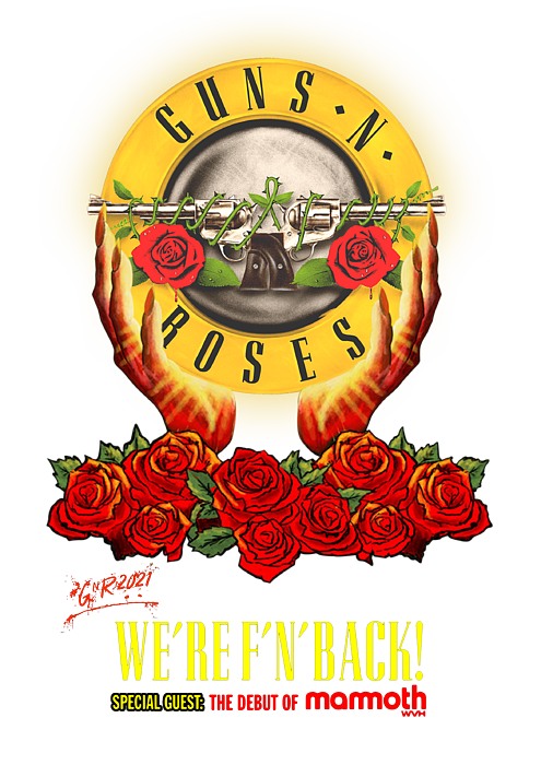 Poster Guns N' Roses - Bandas de Rock - Uau Posters