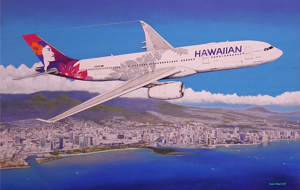 Hawaiian Airlines Airbus A330-200 1/200 Herpa 571753 A330