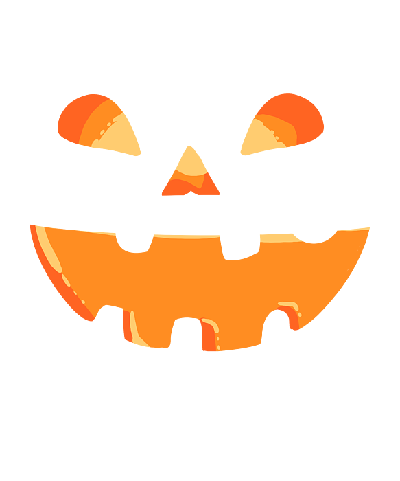 Halloween Pumpkin Smile Pumpkins Scary Zombie Gift Art Print by