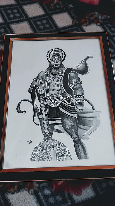 Draw Hanuman Ji, Ramayana Special, Lord Hanuman Drawing using Charcoal, How  to Draw Bajrangbali | Hi friends, In this video you will learn how to draw  hanuman ji using charcoal step by