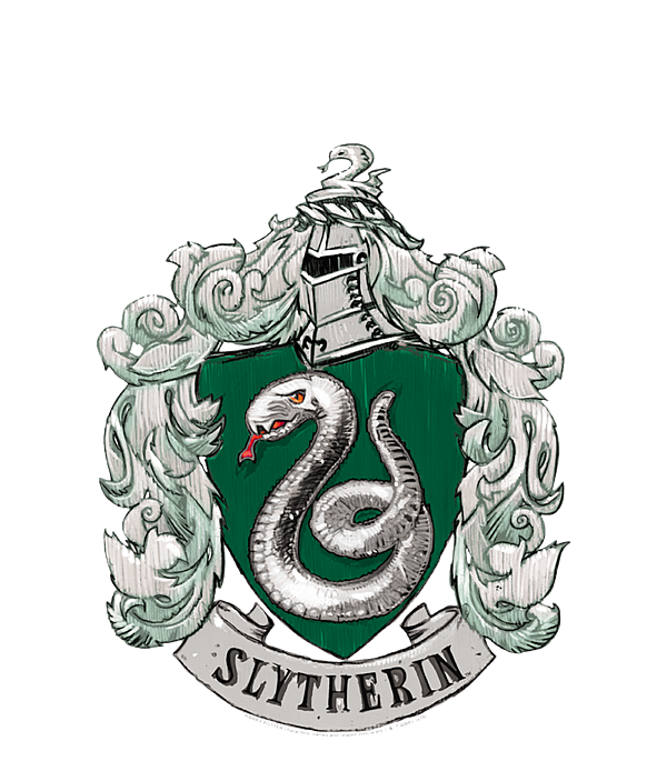 Harry Potter Slytherin Rough Crest Sticker by Teo Sewa - Pixels