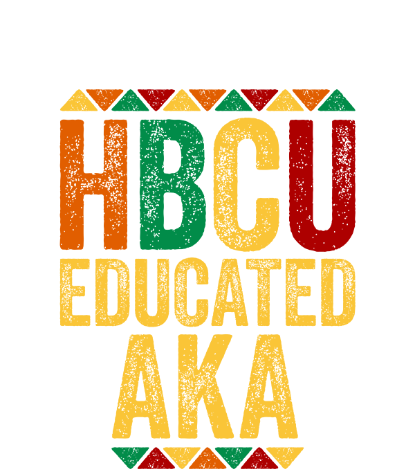 HBCU Educated AKA TShirt Historical Black Beach Towel by Forbes