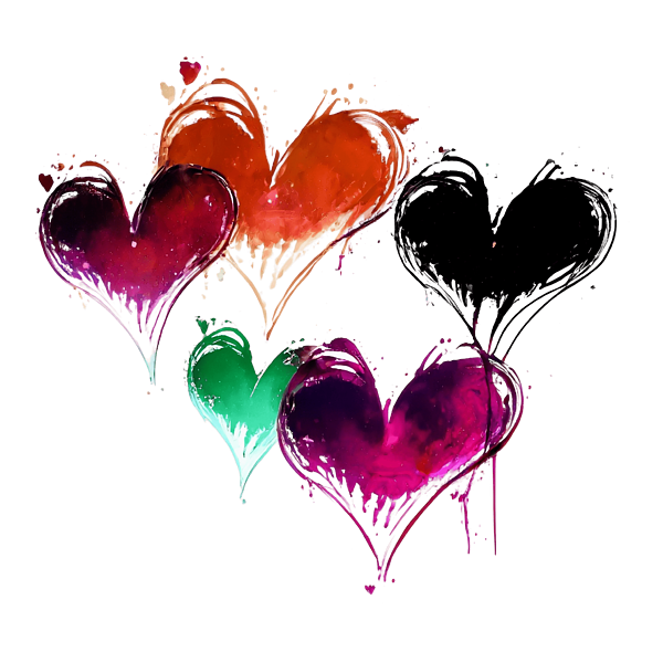 Love Neon Hearts Rainbow Connection Valentine Girls T Shirt Love Neon Hearts Rainbow Connection Valentine Girls T Shirt