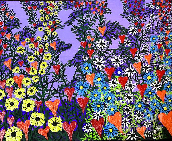 Jeffrey Koss - Heart Shaped Wild Flowers 