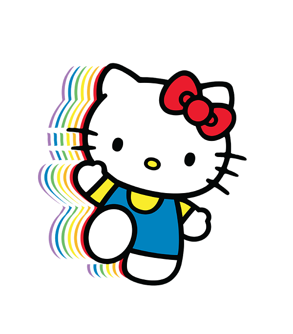 Hello Kitty Kawaii (Rainbow) (Reupload) By Kittykun123 On DeviantArt ...