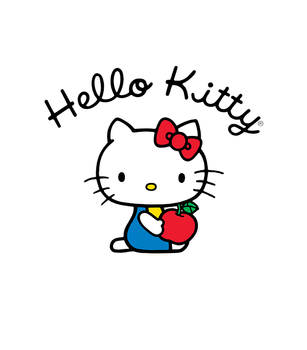 Cute Hello Kitty Cat Baseball T-Shirt