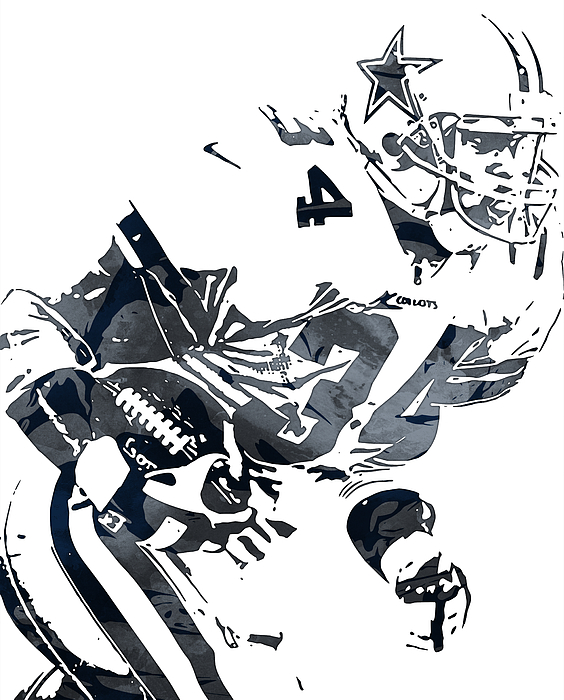 Herschel Walker Dallas Cowboys Sketch Art 1001 T-Shirt by Joe Hamilton -  Pixels