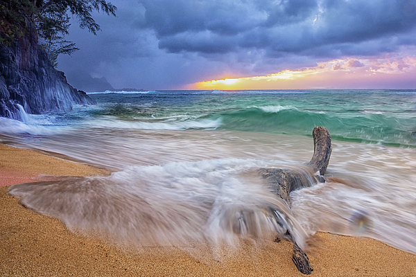 Alinna Lee - Hideaway Beach Sunset 2 - Kauai 