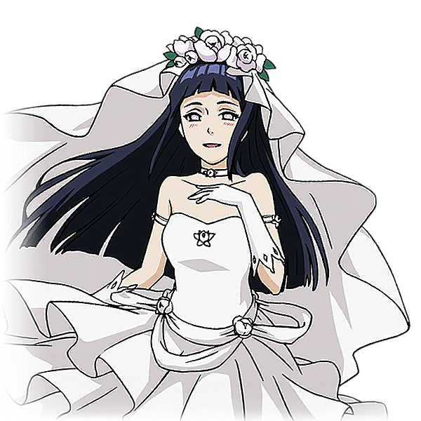 Naruto Hinata Hyuga Anime Decal