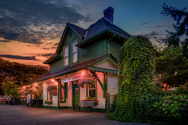 Harry Beugelink - Historic Railway Station of Fort Langley, BC