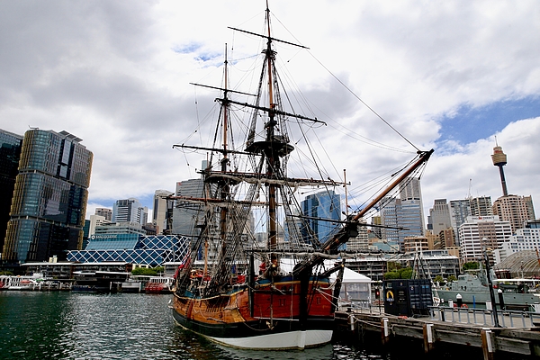 Joe Vella - HM Bark Endeavour replica, Australian National Maritime Museum, Darling Harbour, Sydney.