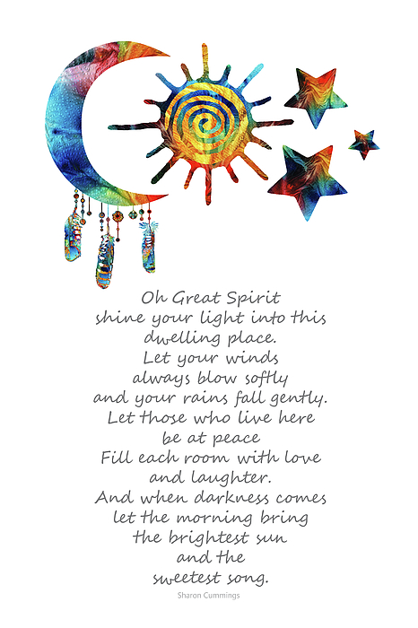 Sun, Moon & Stars - Love Greeting Card Sun, Moon & Stars - Love Greeting Card