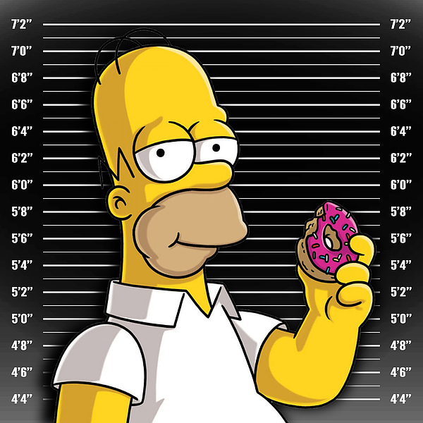 Tony Rubino - Homer Simpson Mug hot Mugshot
