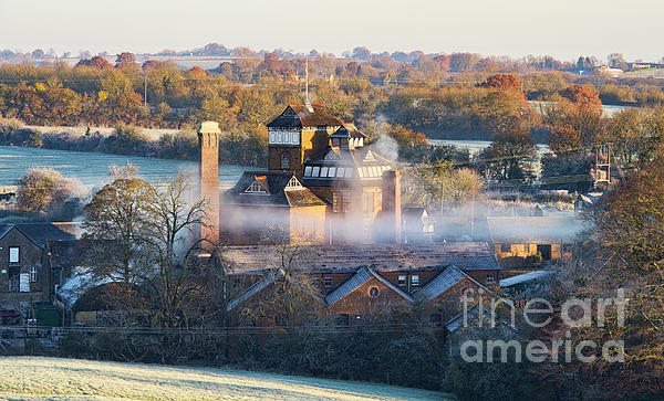 Hook Norton Brewery in the Autumn Frost Jigsaw Puzzle by Tim Gainey - Tim  Gainey - Artist Website