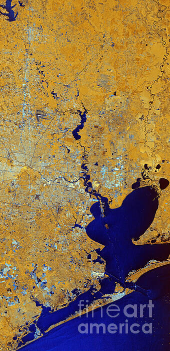 Esa - Houston, Texas from the Space