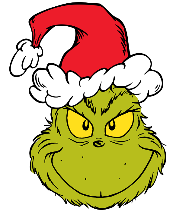 How the Grinch Stole Christmas Greeting Card by Tinh Tran Le Thanh