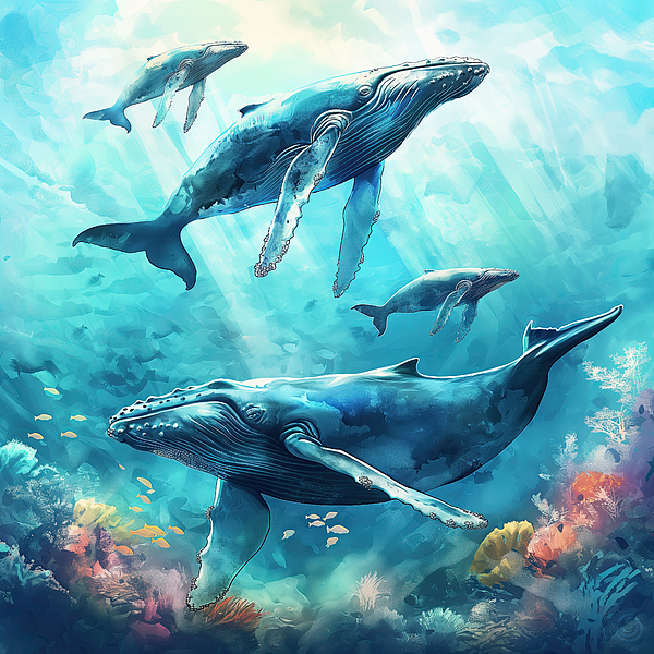 Midgard - Daniel Super - Humpback Whale Pod - 01