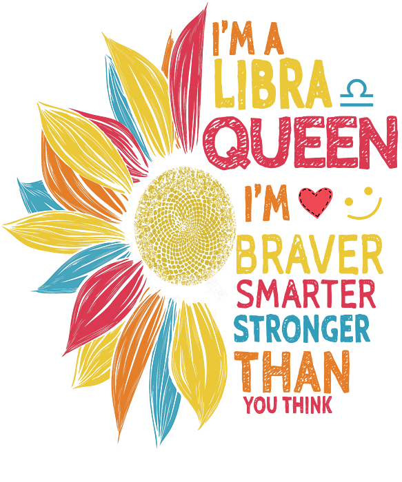 I am a Libra Queen I am Braver Smarter Stronger Than You Think Greeting Card