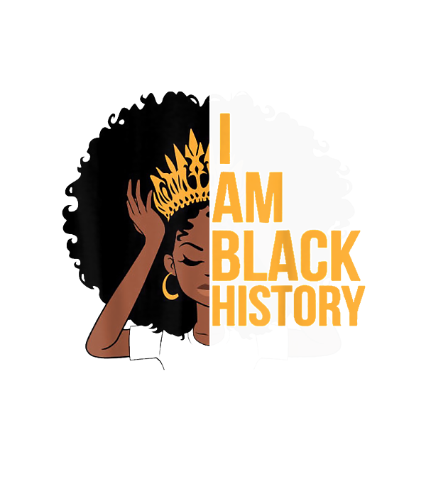 I Am The Strong African Queen Woman Black History Month Sticker