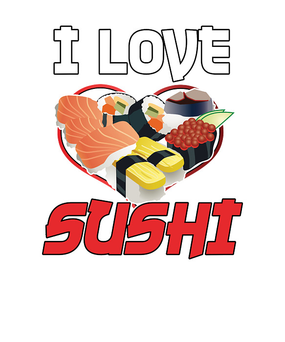 Japanese Food Cuisine Gift Sushi Is Cheaper Than Therapy Funny Throw Pillow  by Thomas Larch - Pixels