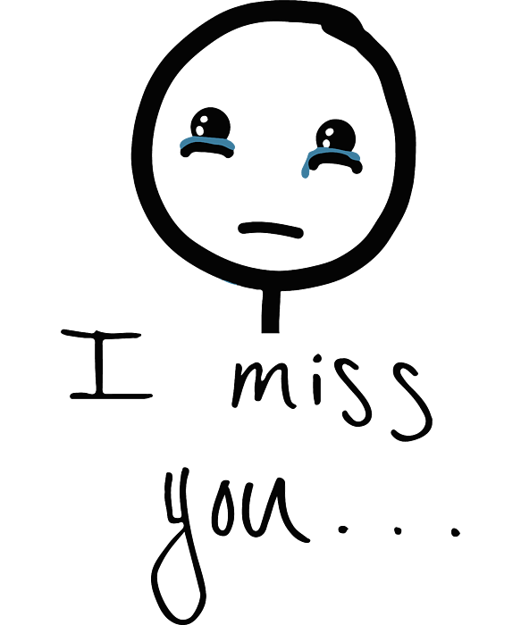 I miss You Stickman sketch, Tears Crying Internet meme Happiness, Super Sad  Face, smiley, sadness Jigsaw Puzzle