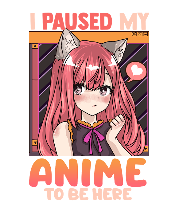 I Paused My Anime To Be Here Funny Kawaii Girl iPhone 13 Case by The  Perfect Presents - Fine Art America
