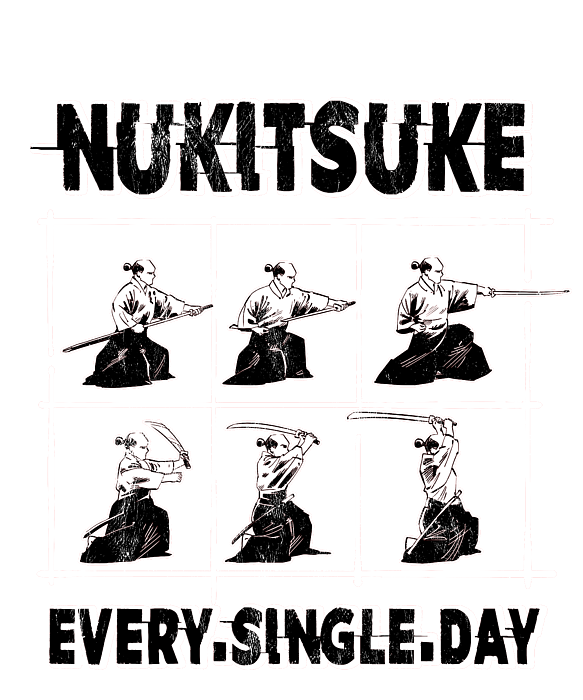 Iaido Iaijutsu Bushido Nukitsuke Japanese Samurai Tshirt Iaido Iaijutsu Bushido Nukitsuke Japanese Samurai Tshirt