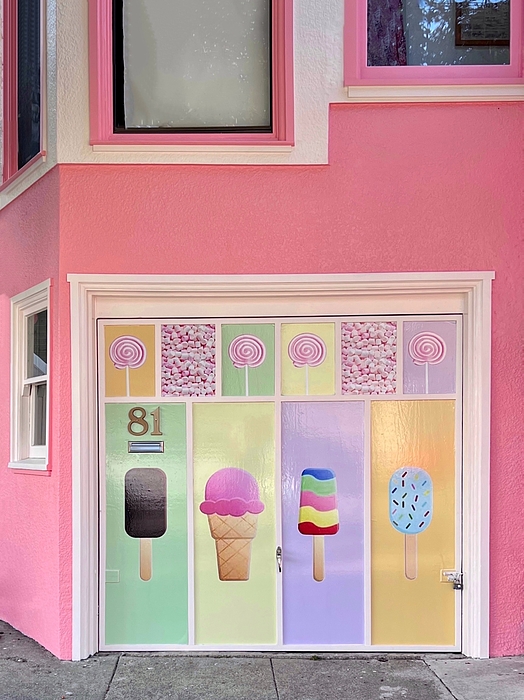 Julie Gebhardt - Ice Cream Garage Door #2