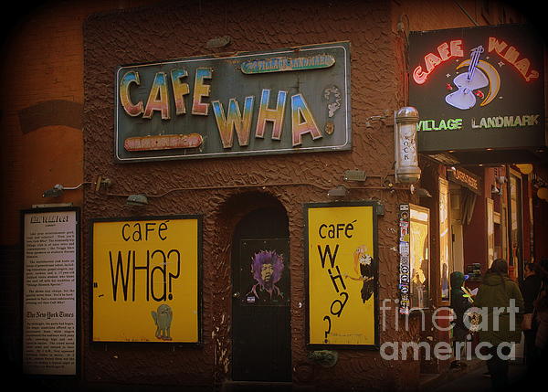 Dora Sofia Caputo - Iconic Cafe Wha?  NY City