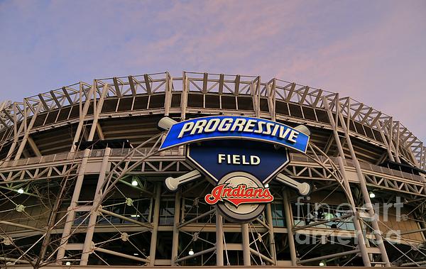 Cleveland Indians Progressive Field is a baseball park Youth T-Shirt by  Douglas Sacha - Fine Art America