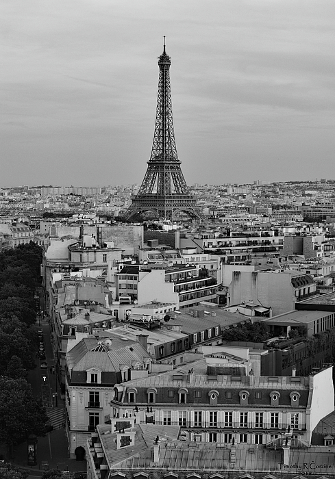 Tim Corzine - Iconic Paris Skyline