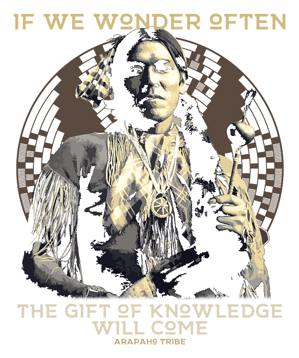 If We Wonder Often, Native American, Arapaho Tribe Proverb, American
