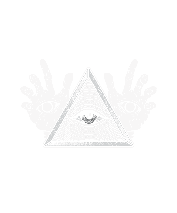 Illuminati Symbol Masonic Triangle Pyramid Conspiracy Gift Acrylic