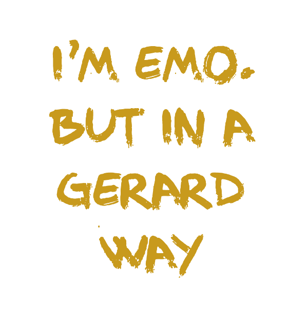 go away im emo meme sticker Sticker for Sale by ellmoswrld