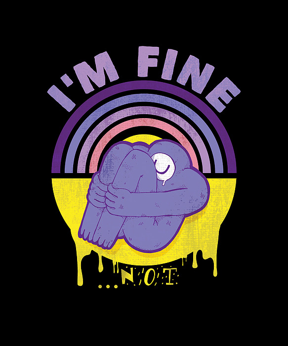 I'm fine | Dictionary Definition | Sticker