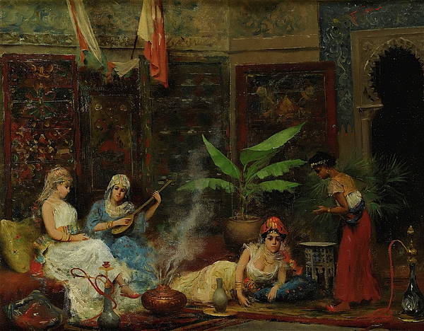 In the Harem jigsaw puzzle in Piece of Art puzzles on